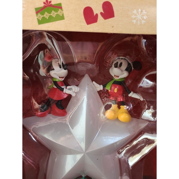 (Rare) Exclusive Disney Light Up Christmas Tree Topper - Picture 2 of 11